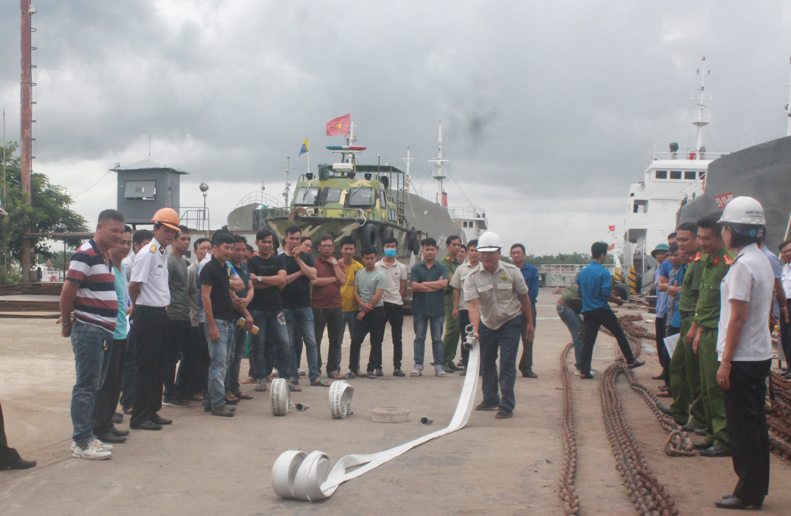 Huấn luyện an toàn phòng cháy