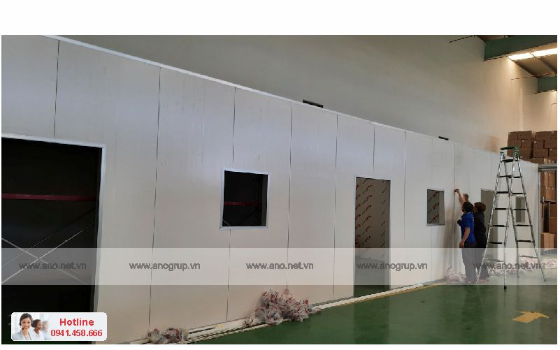 vách panel chống cháy