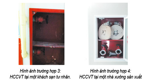 họng chữa cháy vách tường