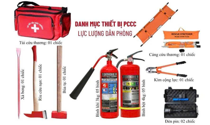 thiết bị cứu hộ cứu nạn pccc